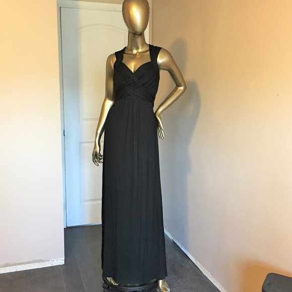 MOTHERHOOD MATERNITY Cross Back Maternity Maxi - Picture 2 of 13